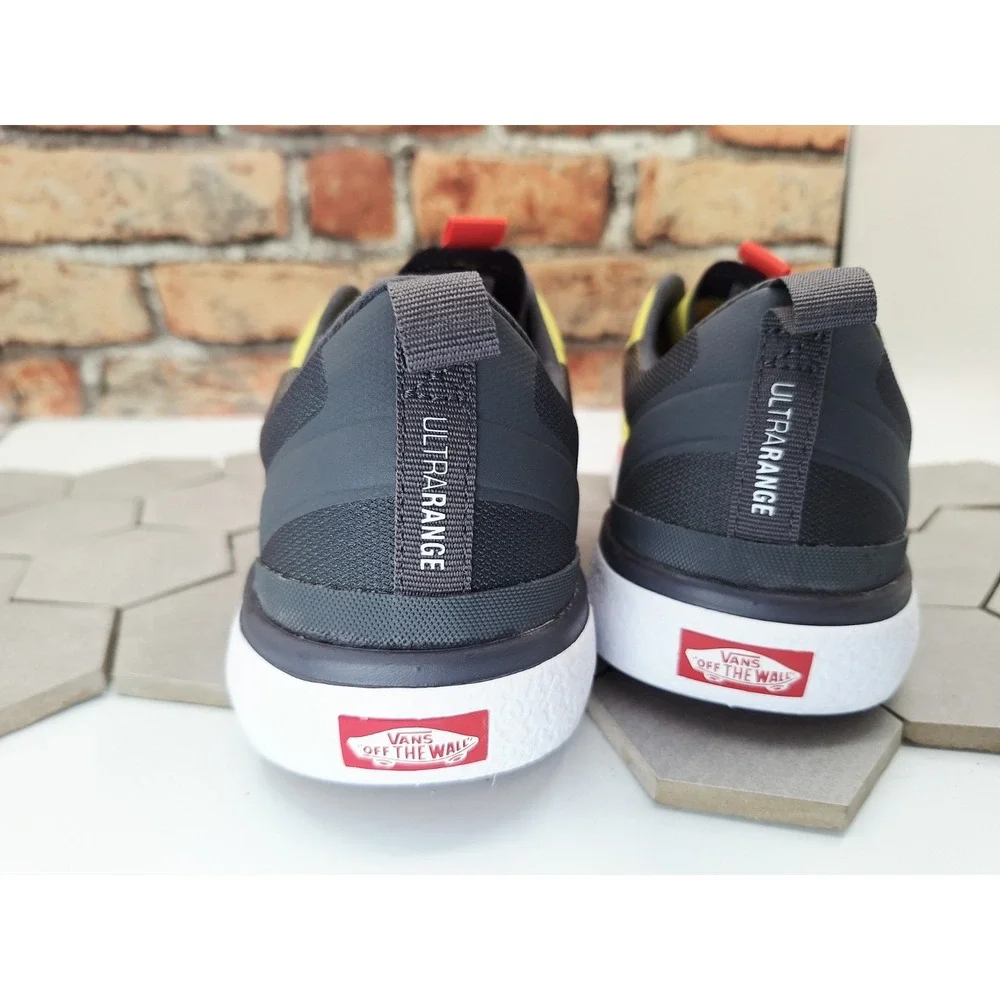 Men Sz 8 Vans UltraRange EXO MTE Sulphur Yellow Red Bruce Lee Rare White Black